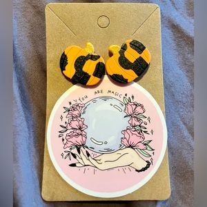 Halloween Pumpkin Earrings